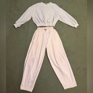 Zara Soft Pink Joggers
